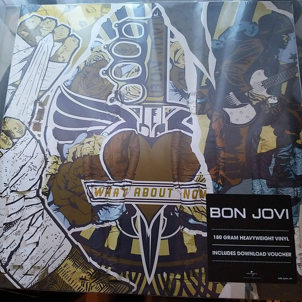 Bon Jovi ‎What About Now 2 x 180 GRAM VINYL LP SET