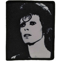 DAVID BOWIE PATCH: BLACK & WHITE BOWPAT10