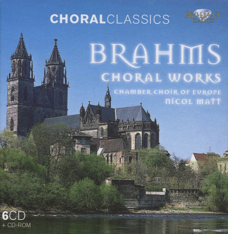 Brahms Choral Works Chamber Choir Of Europe 6 X CD SET