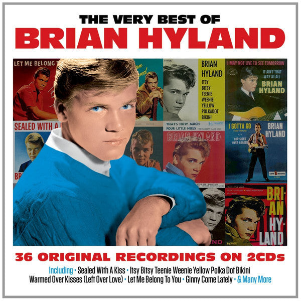 Brian Hyland The Very Best of 2 x CD SET (NOT NOW)