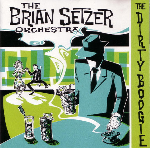 the brian setzer orchestra the dirty boogie CD (UNIVERSAL)