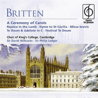 Britten A Ceremony of Carols Choir of King's College CD (WARNER)