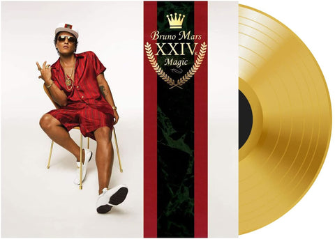 Bruno Mars - 24K Magic - GOLD COLOURED VINYL LP