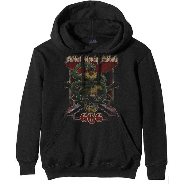 BLACK SABBATH HOODIE: BLOODY SABBATH 666 LARGE BSHD03MB03