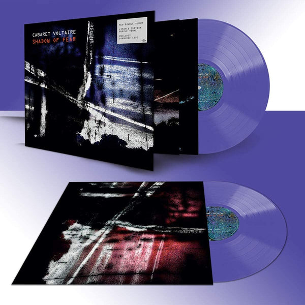 Cabaret Voltaire - Shadow Of Fear - 2 x PURPLE COLOURED VINYL LP SET