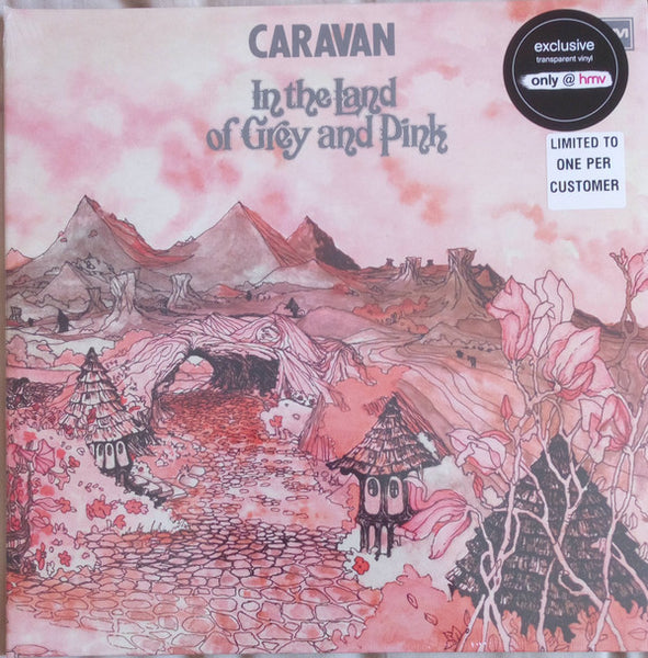 Caravan ‎– In The Land Of Grey And Pink TRANSPARENT COLOURED VINYL LP