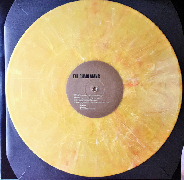 The Charlatans – The Charlatans - 2 x MARBLED YELLOW COLOURED VINYL LP SET