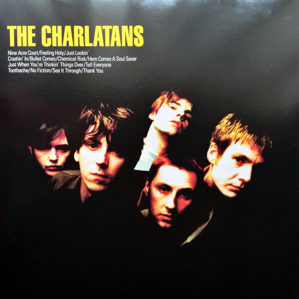The Charlatans – The Charlatans - 2 x MARBLED YELLOW COLOURED VINYL LP SET