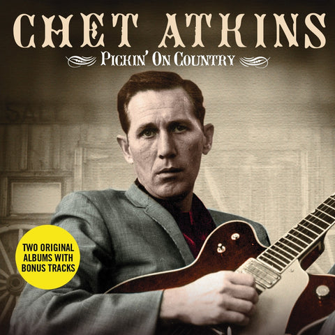 chet atkins pickin' on country 2 x CD SET (NOT NOW)