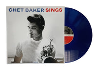 chet baker sings BLUE VINYL LP (NOT NOW)