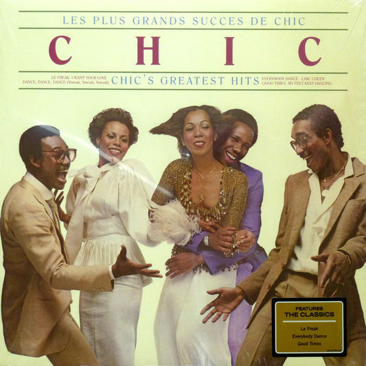 Chic ‎– Les Plus Grands Succes De Chic = Chic's Greatest Hits - VINYL LP - NEW