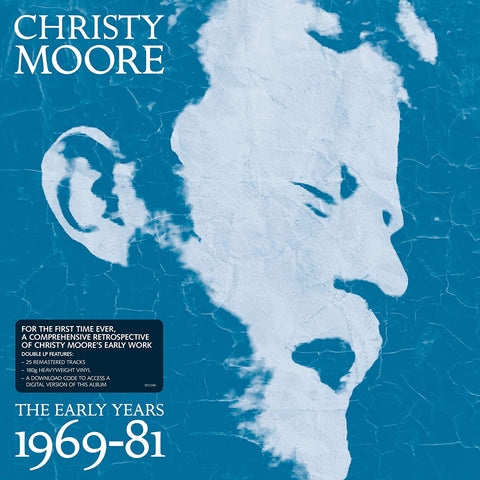 Christy Moore – The Early Years 1969-81 - 2 x 180 GRAM VINYL LP SET