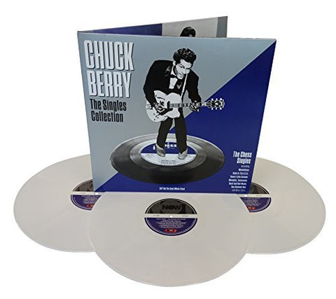 chuck berry the singles collection 3 x WHITE VINYL LP SET (NOT NOW)