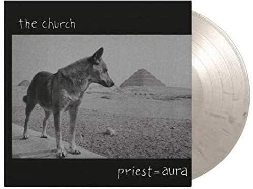 The Church ‎– Priest = Aura 2 x WHITE & BLACK MARBLED COLOURED VINYL 180 GRAM LP SET