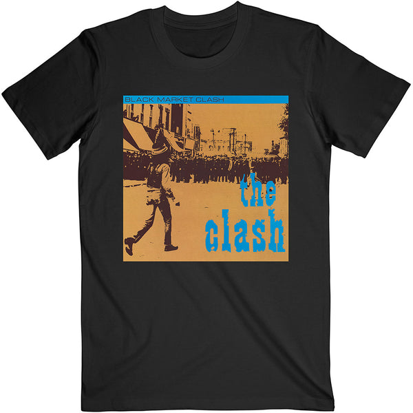 THE CLASH UNISEX TEE: BLACK MARKET 2 XL CLTS11MB05