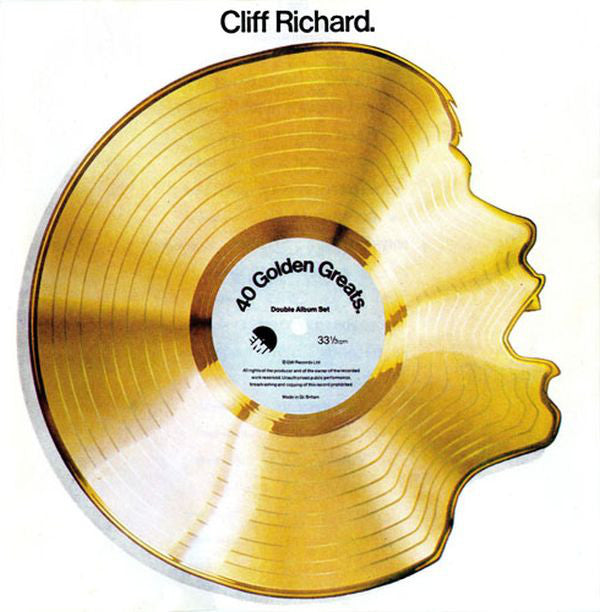 Cliff Richard ‎– 40 Golden Greats - 2 x CD ALBUM SET