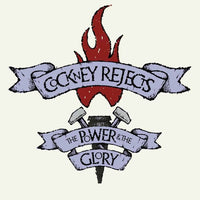 Cockney Rejects ‎– The Power & The Glory - WHITE COLOURED VINYL LP