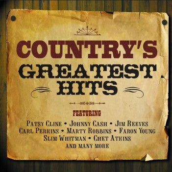 country's greatest hits 2 X CD DIGIPAK (NOT NOW)