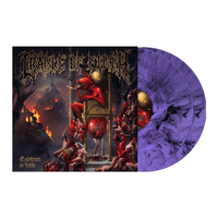 Cradle of Filth Existence Is Futile 2 x MARBLED PURPLE VINYL LP SET (INDIE EXCLUSIVE_