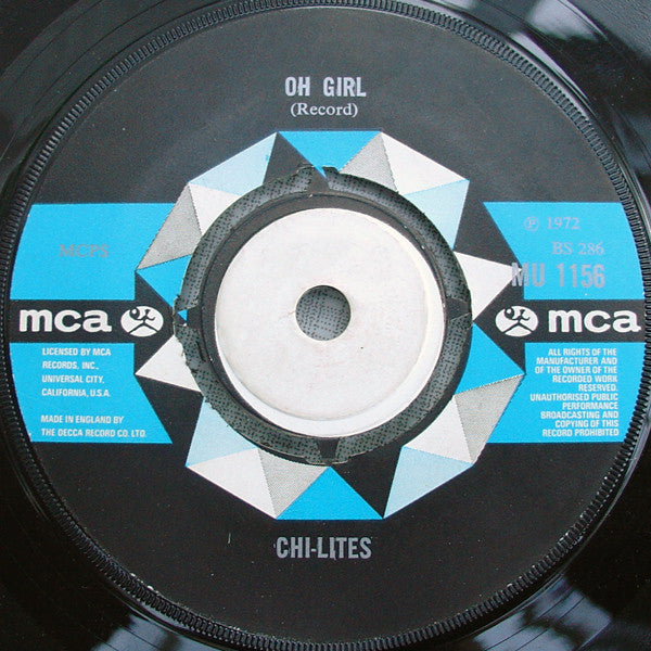 Chi-Lites - Oh Girl (7" Promo Copy)