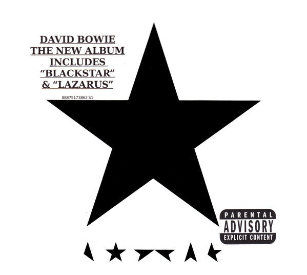 david bowie blackstar CD (SONY)