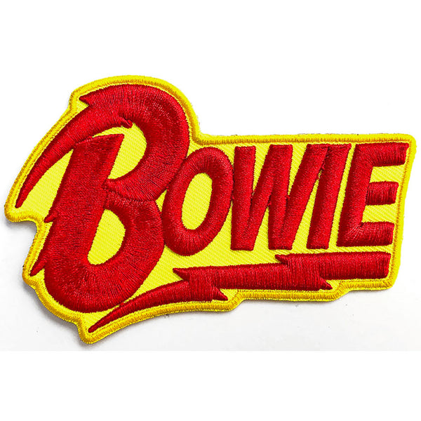 DAVID BOWIE PATCH: DIAMOND DOGS 3D LOGO BOWPAT02