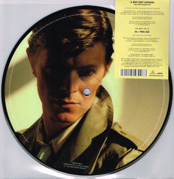 David Bowie ‎– Boys Keep Swinging PICTURE DISC 7"