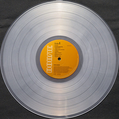 David Bowie ‎– ChangesOneBowie - CLEAR COLOURED VINYL 180 GRAM LP