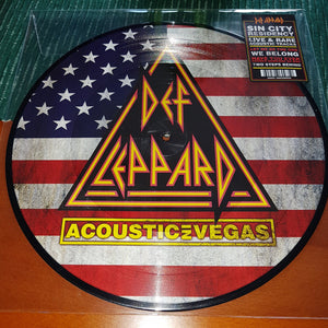 Def Leppard – Acoustic In Vegas - PICTURE DISC VINYL 10"