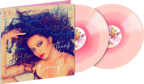 Diana Ross – Thank You - 2 x MARBLED PINK COLOURED VINYL LP