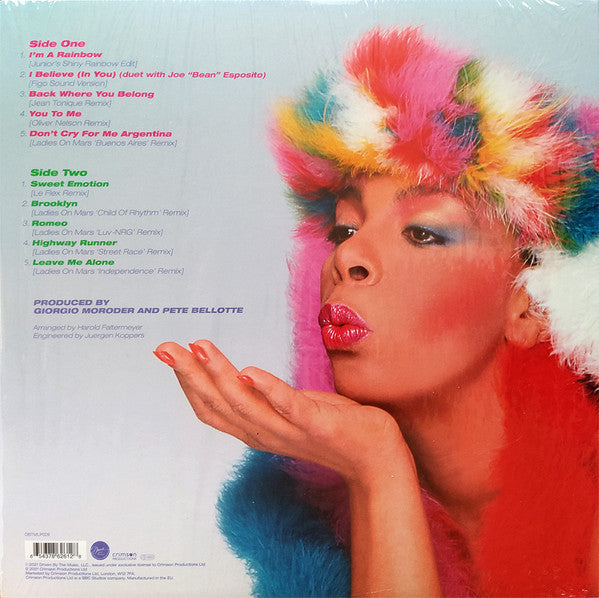 Donna Summer - I'm A Rainbow Recovered & Recoloured - BLUE COLOURED VINYL 180 GRAM LP