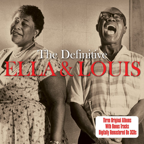 Ella Fitzgerald & Louis Armstrong Ella & Louis 3 x CD SET (NOT NOW)