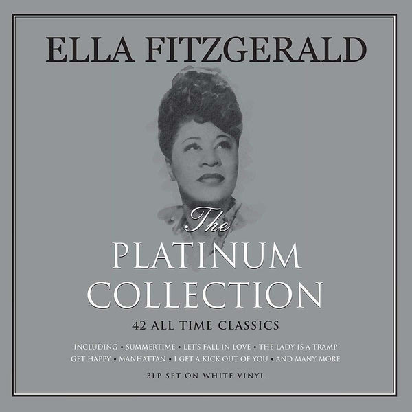 ella fitzgerald the platinum collection 3 x WHITE VINYL LP SET (NOT NOW)