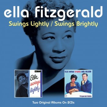 Ella Fitzgerald ‎Swings Lightly / Swings Brightly 2 x CD SET (NOT NOW)