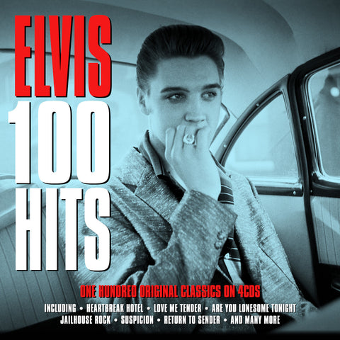 Elvis Presley 100 Hits 4 x CD SET (NOT NOW)