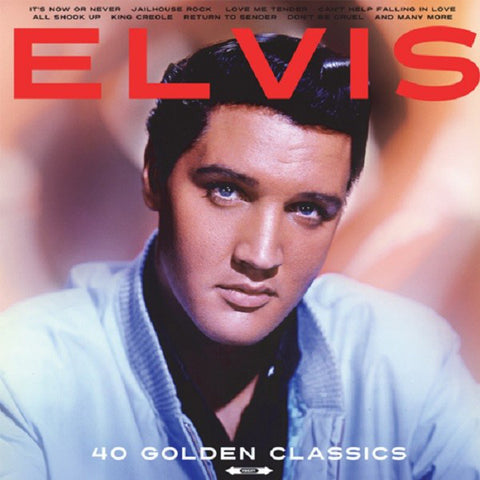 Elvis Presley –  40 Golden Classics  - 2 x 180 GRAM VINYL LP SET