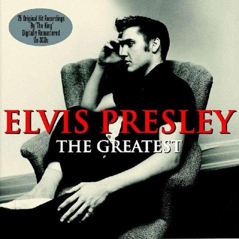 Elvis Presley The Greatest 3 X CD SET (NOT NOW)