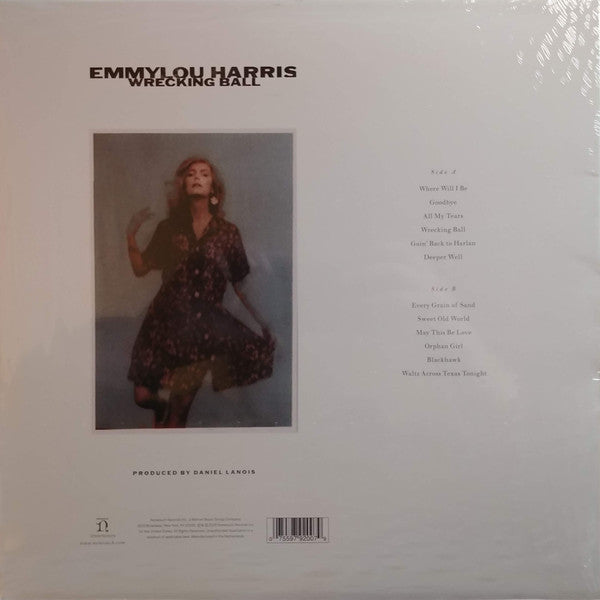 Emmylou Harris ‎– Wrecking Ball VINYL LP