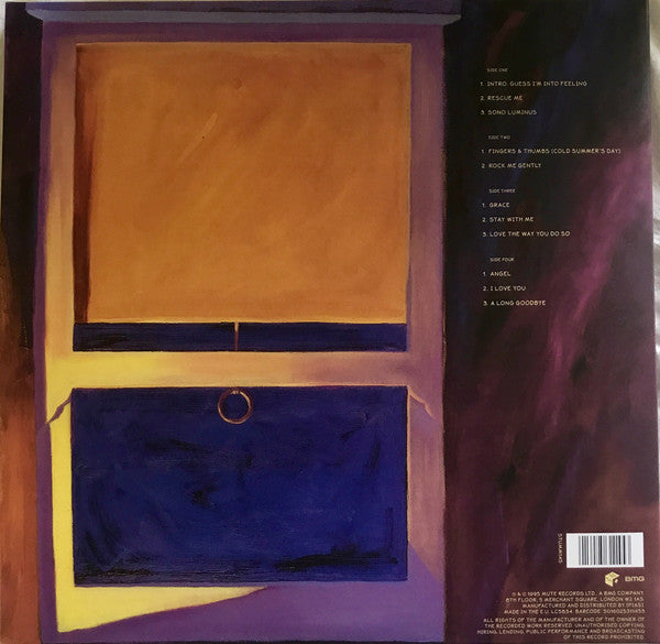 Erasure ‎– Erasure - 2 x 180 GRAM VINYL LP SET