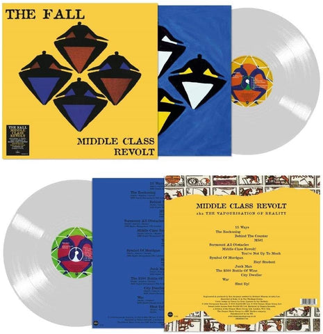 The Fall ‎– Middle Class Revolt 2 x CLEAR COLOURED VINYL LP SET
