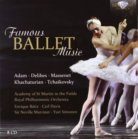 Famous Ballet Music 5 X CD SET