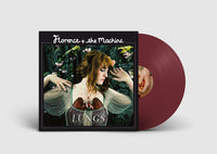 Florence + The Machine ‎– Lungs BURGUNDY COLOURED VINYL LP - 10th Anniversary Edition