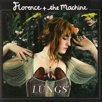 Florence + The Machine ‎– Lungs BURGUNDY COLOURED VINYL LP - 10th Anniversary Edition