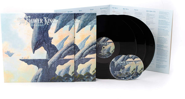 The Flower Kings ‎– Islands - 3 x 180 GRAM VINYL LP SET & 2 x CD BOX SET