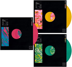 Foals – Collected Reworks 3 x PINK, YELLOW & GREEN COLOURED VINYL 140 GRAM LP SET