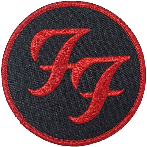 FOO FIGHTERS PATCH: CIRCLE LOGO FOOPAT01