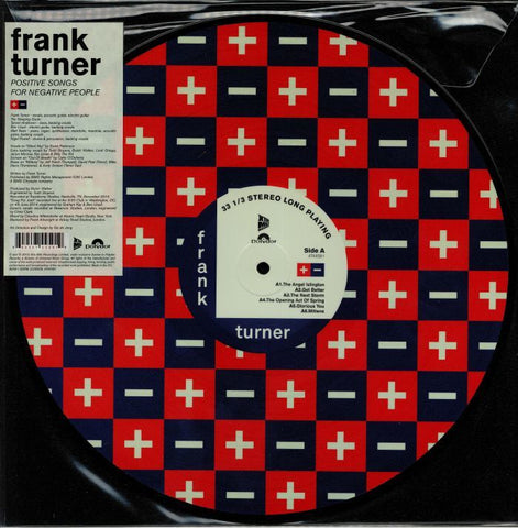 Frank Turner ‎Positive Songs For Negative People PICTURE DISC LP (UNIVERSAL)
