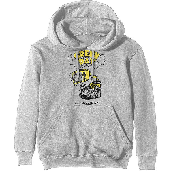 GREEN DAY HOODIE: LONGVIEW DOODLE SMALL GDHD24MOW01