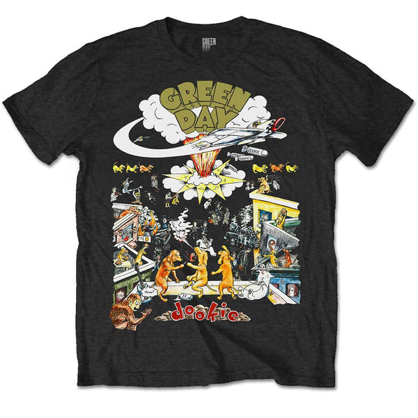 GREEN DAY T-SHIRT: DOOKIE LARGE GDTTRW01MB03