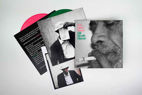 Gil Scott–Heron I'm New Here 2 x LP PINK VINYL & GREEN VINYL LIMITED EDITION 10th Anniversary Expanded Edition (PIAS)